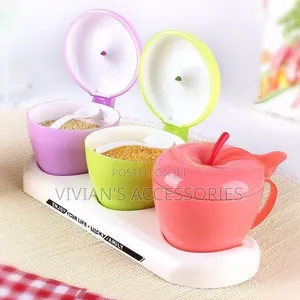 3pcs Apple Seasoning Box