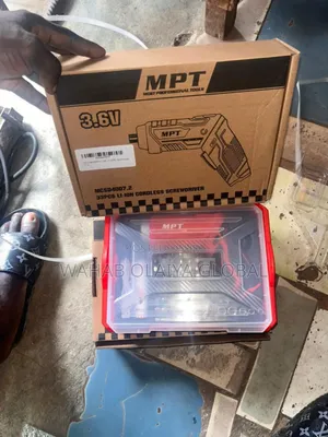 MPT 3.6v Li-Ion Cordless Screwdriver – Compact Rechargeable Tool