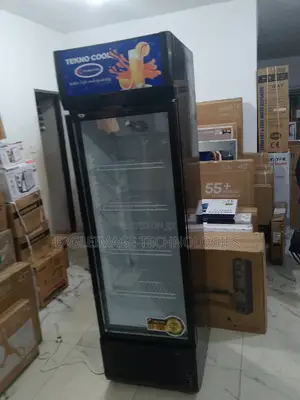 Brand New Tekno Cool 350l Display Chiller Tc-350 - Led Light, 5 Shelve