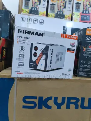 Firman FRV-5000 5kva Regulator With Dual Display Panel
