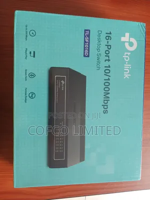 Tp-link Tl-sf1016d 16-port 10/100mbps Desktop Switch