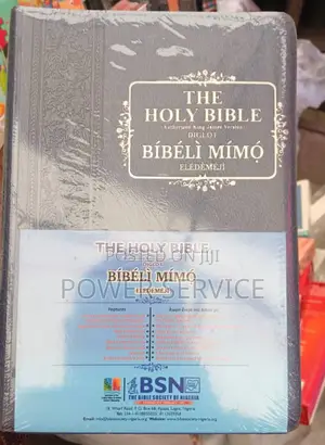 The Holy Bible Cutauriad King Jumer Verslean Diglot Bíbélì Mímó