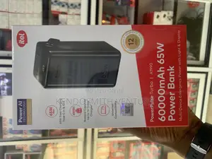 Itel 60000mah 65w Fast Charging Power Bank for Laptop Phone