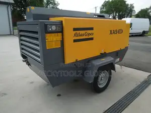 Atlas Copco Diesel Air Powered 400cfm Compressor Xas 186