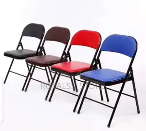 Foldable Metal Chair With Foam Padding