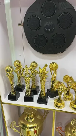 Trophy With Ball Sign