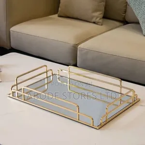 Rectangle Mirror Vanity Tray