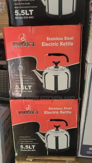 Esodora Stainless Steel Kettle - 5.5l