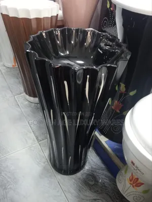 Black Free Standing Basin