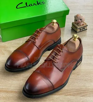 Clarks Brown Original Leather Shoes