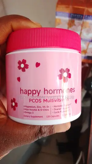 Happy Hormones +Myo Inositol for Pcos and Homonal Imbalance(120 Caps)