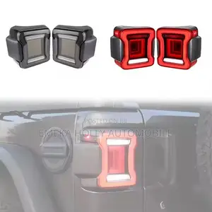 Jeep Wrangler JK JL LED Tail Lights Rear Lamps Pair