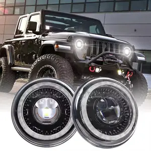 7-Inch LED Headlights With DRL Turn Signal for Jeep Wrangler