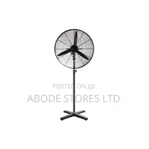 Maxi Standing Industrial Fan 30 Inch Black