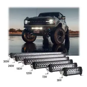 Brand New 52-Inch RGB Multi-Color LED Roof Light Bar Combo Kit