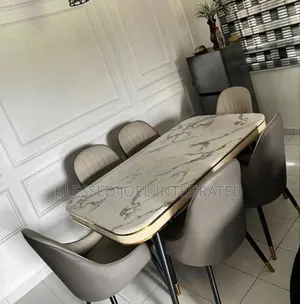 6 Seaters Marble. Dinning