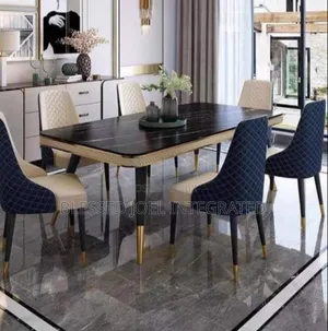 Marble Dining Table With 6 Chairs