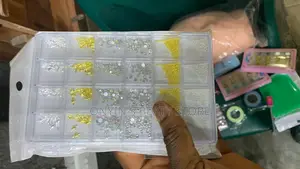 Big Box of Nail Charms and Stones