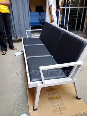 Modern 3-Seater Office/Reception Waiting Chair