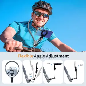 2 In 1 Magnetic Neck Mount For Phones, Camera