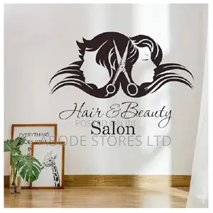 Hair Beauty Salon Decal Wall Sticker