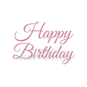 Happy Birthday Decal Wall Sticker