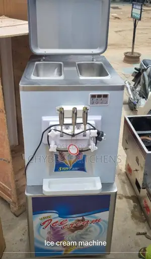 Stainless Handle Ice Cream Maker