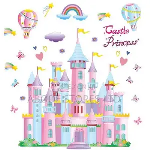 Castle Princess Wall Sticker -60 by 90cm