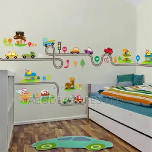 Train Line Decorative Wall Stickers -40*147cm