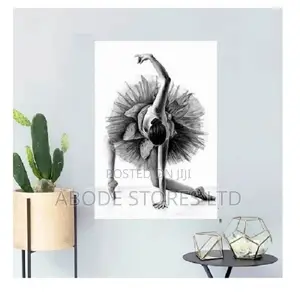 Beautiful Ballet Dancer Decal Wall Sticker - 60 X 90 Cm