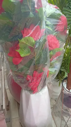 Artificial Flower and Pot Set ( Fine Quality)