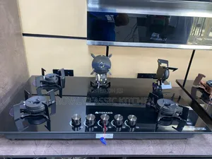 5 Burner Flip Up