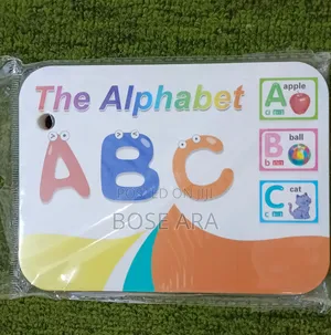 Flash Card Abc and 123 Pre School Flash Card