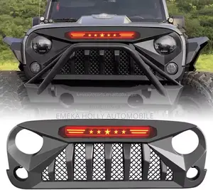 Jeep Wrangler Off-Road Front Face Grille Cover