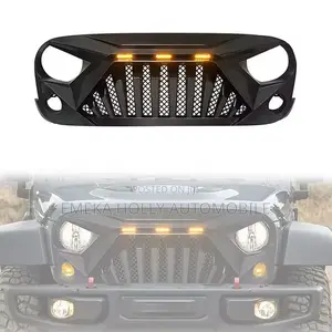 Jeep Wrangler Vader / Angry Eye Style Off-Road Led Front Grille.