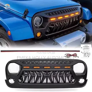 Jeep Wrangler Gladiator Style Front Grille Insert Replacement.