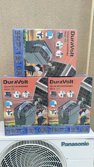 Duravolt Lithium Battery Solar 5in1 Power Bank