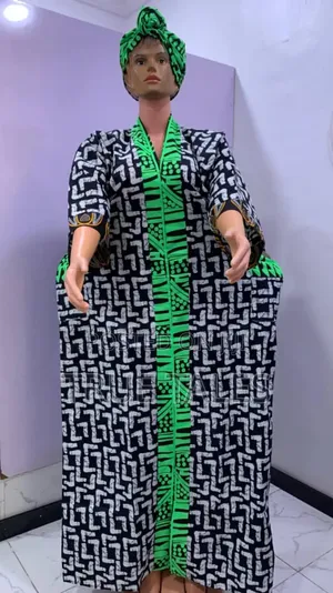 Comfortable Readymade Ankara Boubou/Abaya