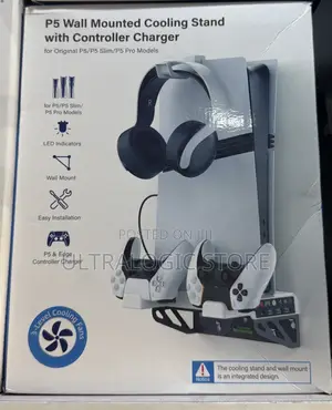 New Dobe Wall Mount, Bracket For Ps5, Ps5 Slim Console Stand