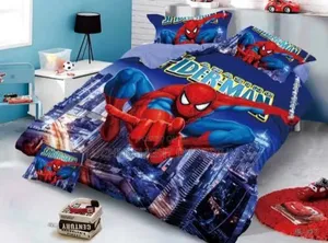 American Children 4pics Complete Duvet Set- Spiderman