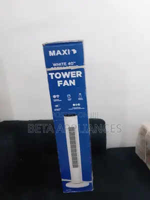 Maxi Tower Fan – Compact Power for Home or Office