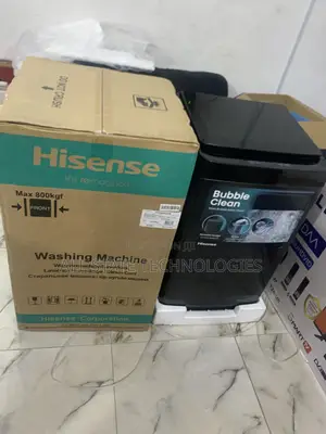 Hisense 9kg Top Load Automatic Washing Machine - Modern Design