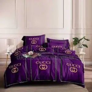 Cozy Luxury Gucci Duvet Bedsheet and Pillowcase Set