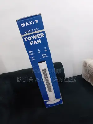 Maxi White Fan – Cool and Calm All Day
