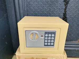 Electronic Safe Box - Password And Key (17 X 17 X 23 Cm)