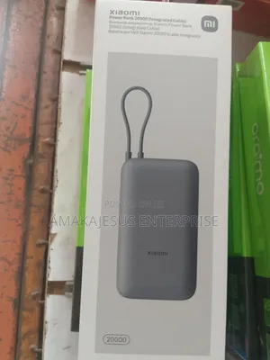 Xiaomi 22.5w Powerbank 20000mah (Integrated Cable) - Dark Gray