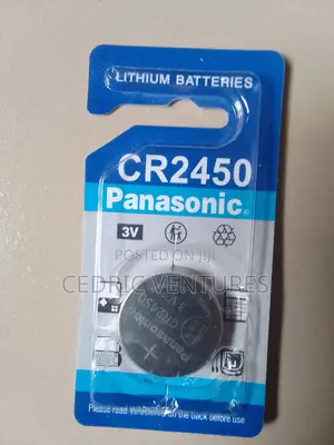 Panasonic Cr2450 Lithium Cell 3volts Battery