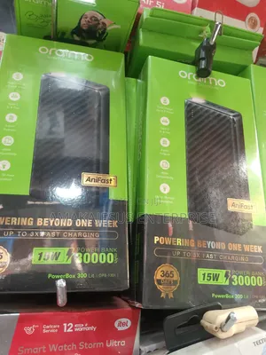 Oraimo 30000mah 15w Ultra Fast Power Bank