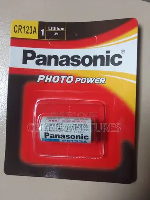Panasonic Cr123a 3v Photo Lithium Battery