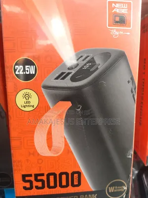 New Age 55000 Mah Power Bank With Type C Input